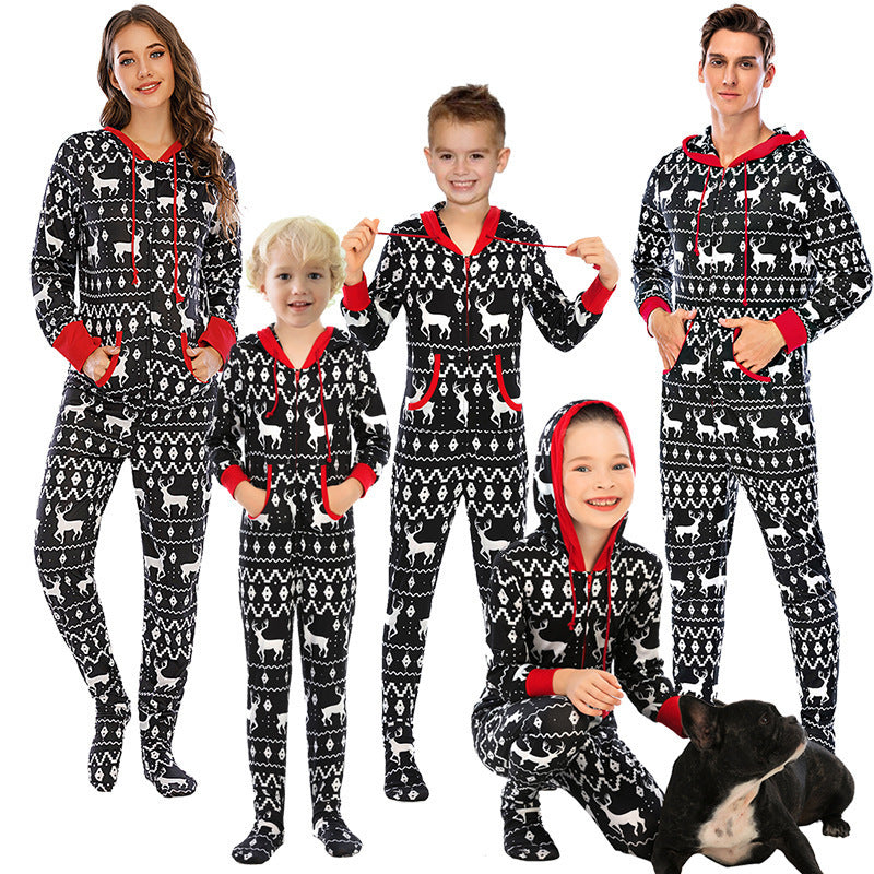 a group of people wearing pajamas