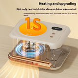 Two-in-One Desktop Heater and Mug Warmer