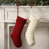 Knitted Christmas Gift Bag Decoration