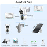 Solar-Powered Outdoor HD Wi-Fi Security Camera