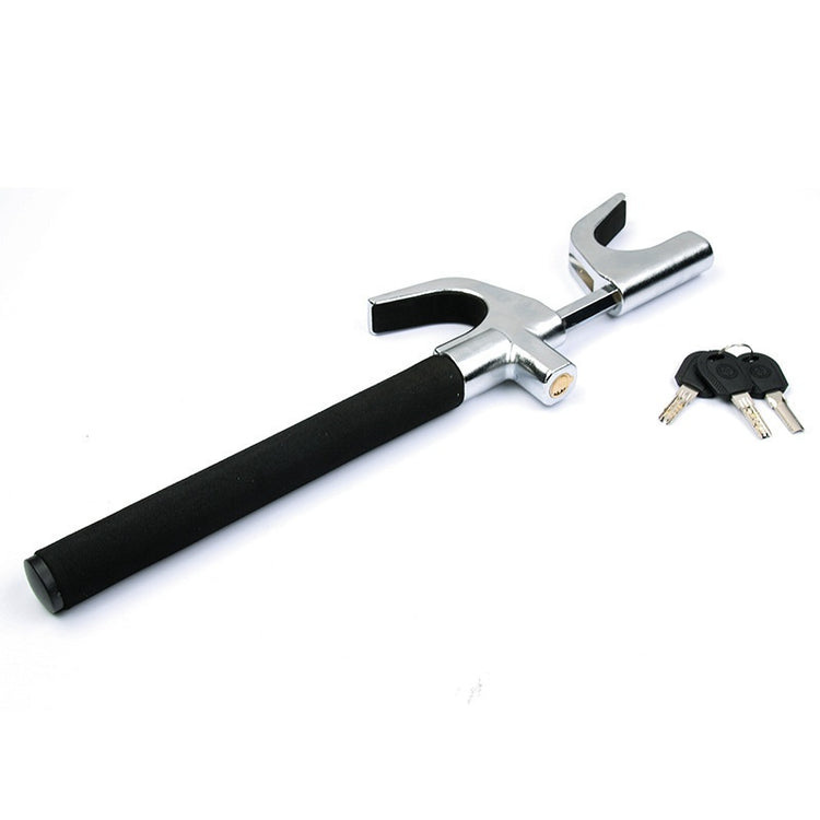 a key and a wrench