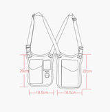 Underarm Crossbody Security Bag
