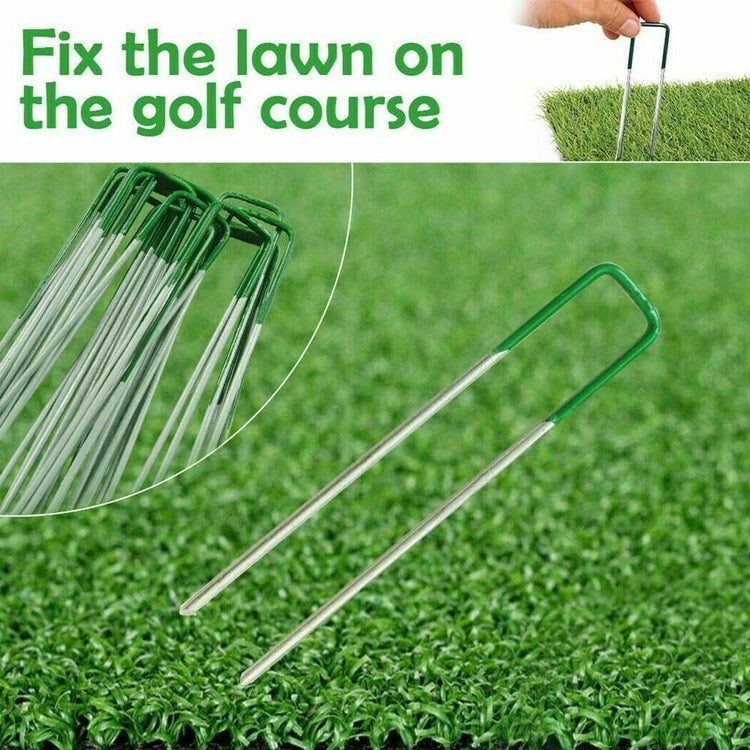 a close-up of a golf course