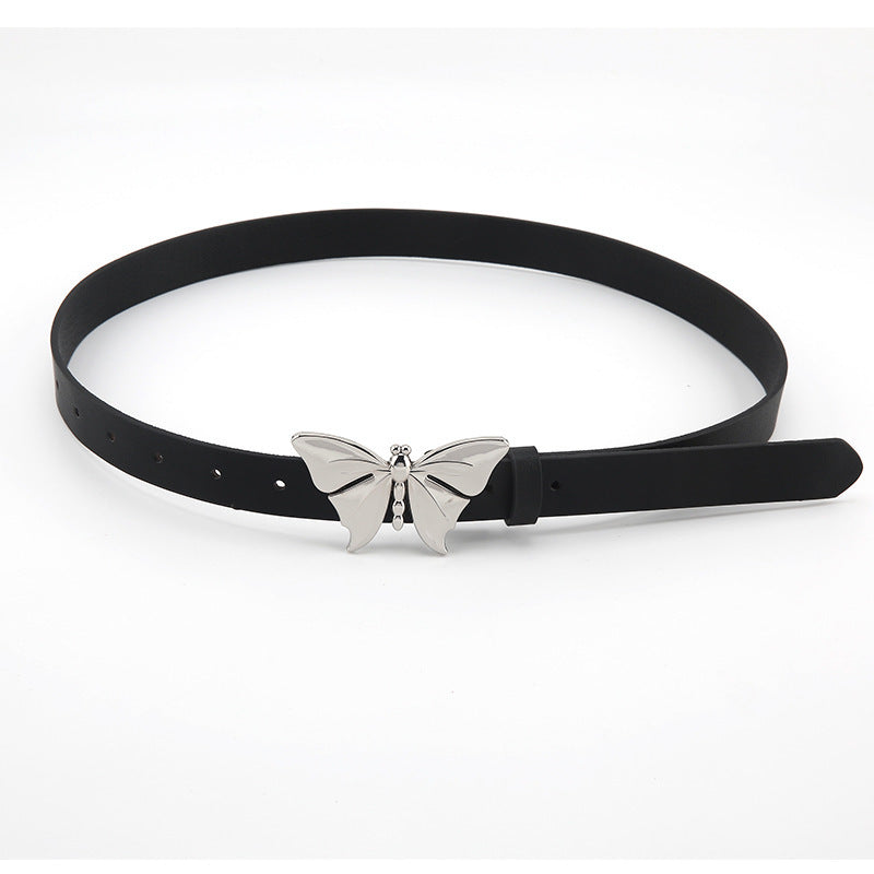 a black belt with a silver buckle