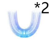 USB-Rechargeable U-Shaped Electric Toothbrush