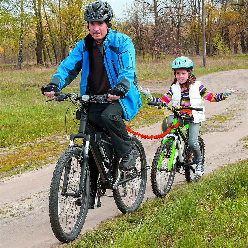 Bike Bungee Tow Rope For Kids MTB & Cycling Stretch Pull Strap For Riding Further With Your Child Children's Bicycle Traction Rope