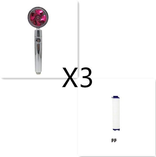 a collage of a silver and pink device