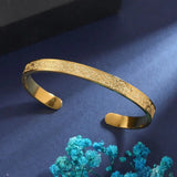 Stainless Steel Arabic Disc Necklace or Bracelet