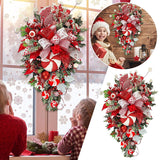 Christmas Candy-Themed Wreath and Garland Decoration