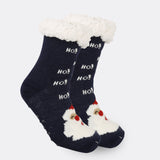 Women's Fleece-Lined Christmas Indoor Socks