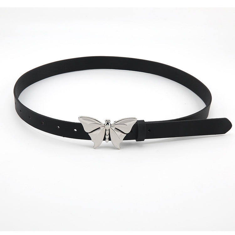 a black belt with a silver buckle