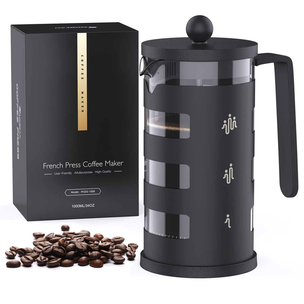 a coffee maker and box