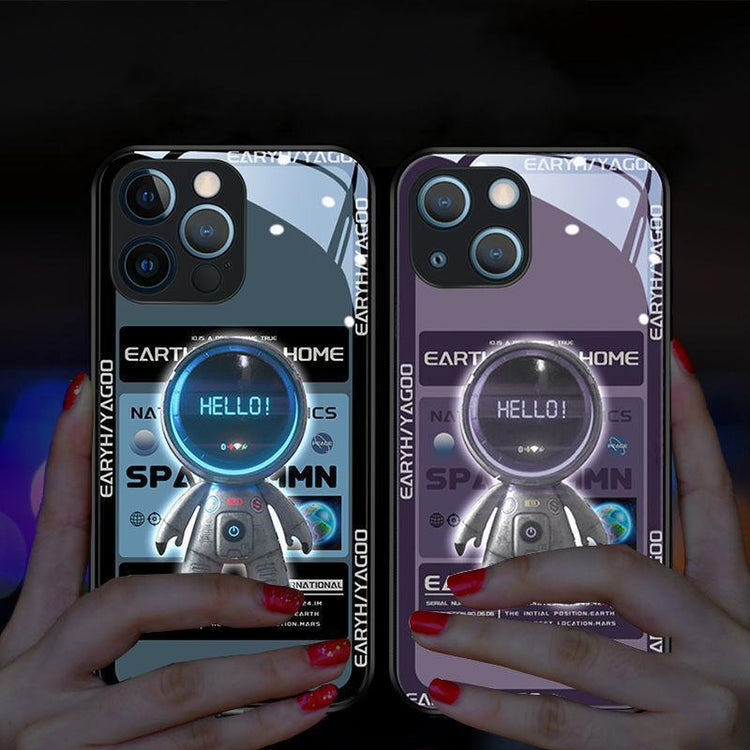 two hands holding a phone