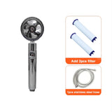 360° Rotating High-Pressure Shower Head