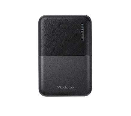 a black rectangular device with a light on it