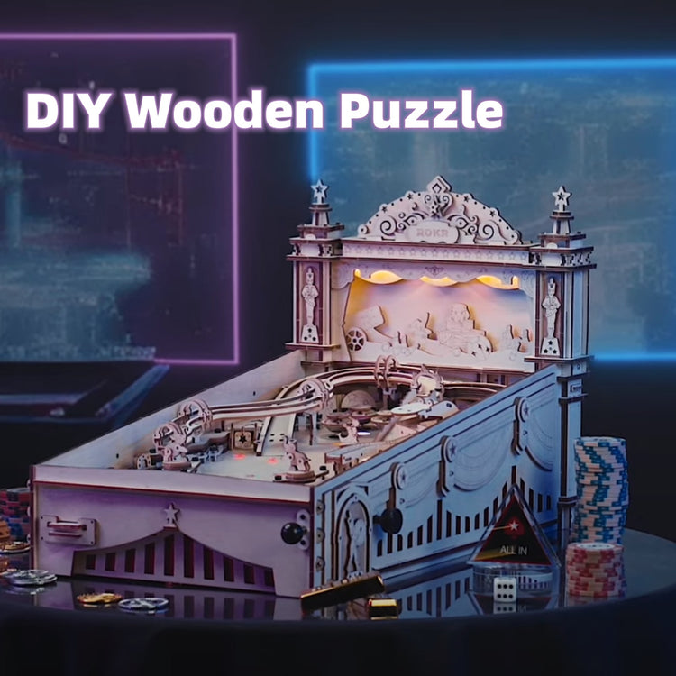 a diy wooden puzzle game