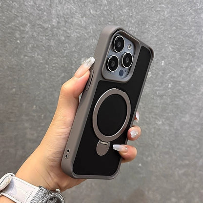 Magnetic Rotating Stand Phone Case Pivot Swivel Protective Cover