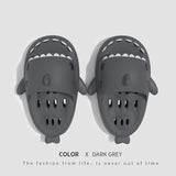 Shark-Shaped Quick-Dry Shower Slides