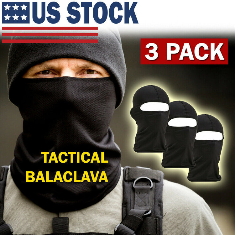 a man wearing a mask and a backpack