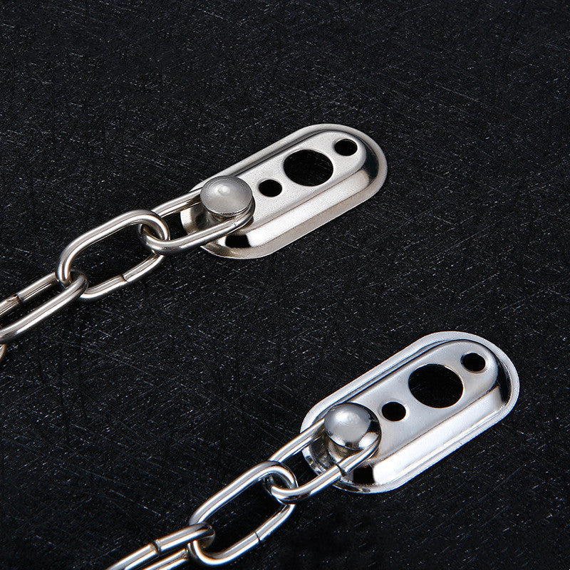 a close-up of a chain