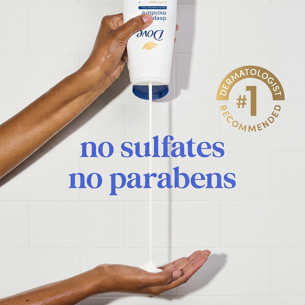 a person pouring a lotion onto their hands