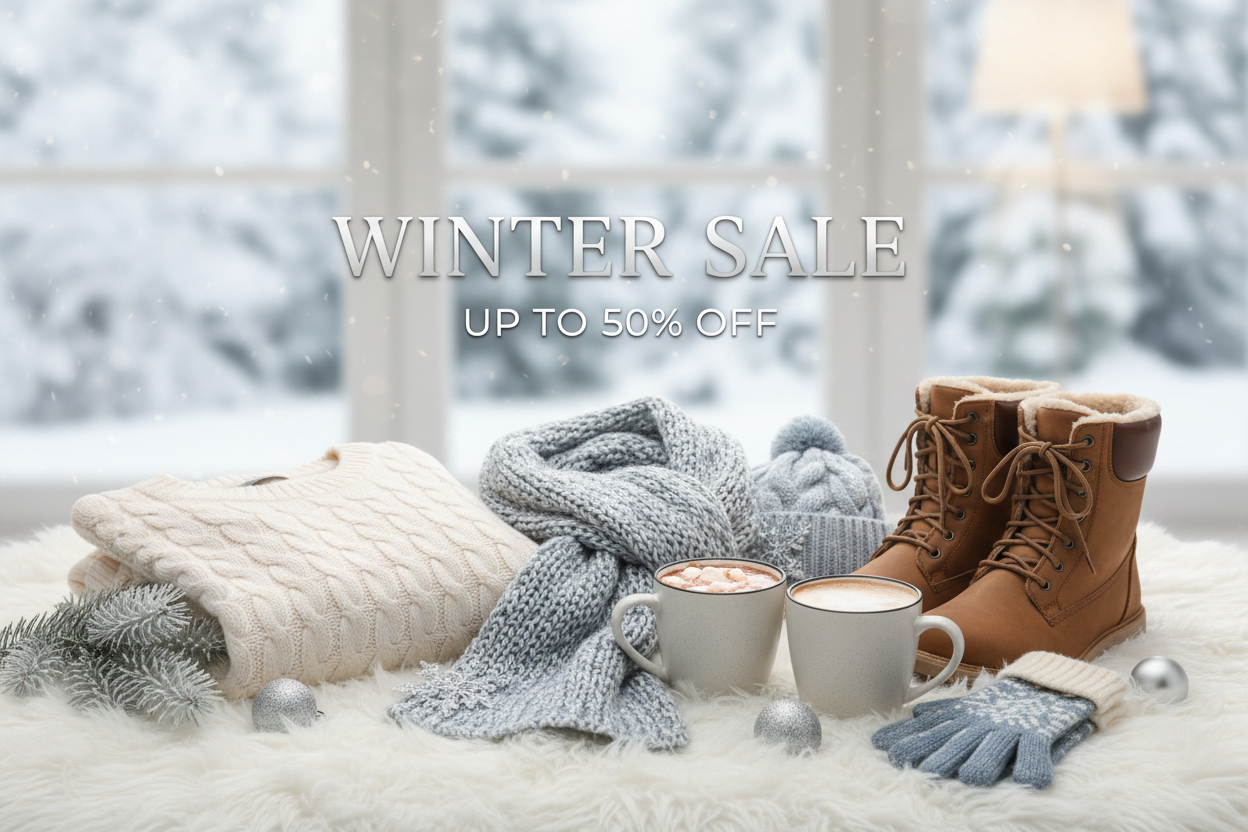 IMAGEN DE WINTER CON PRODUCTOS RELACIONADOS PARA LA VENTA EN INGLES