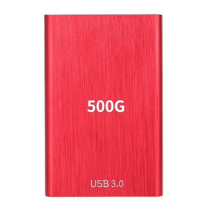 High Speed Portable External Hard Disk Mass Storage USB3.0 Interface 500GB 2TB 4TB 8TB 16TB Memory Metal Material Plug and Play