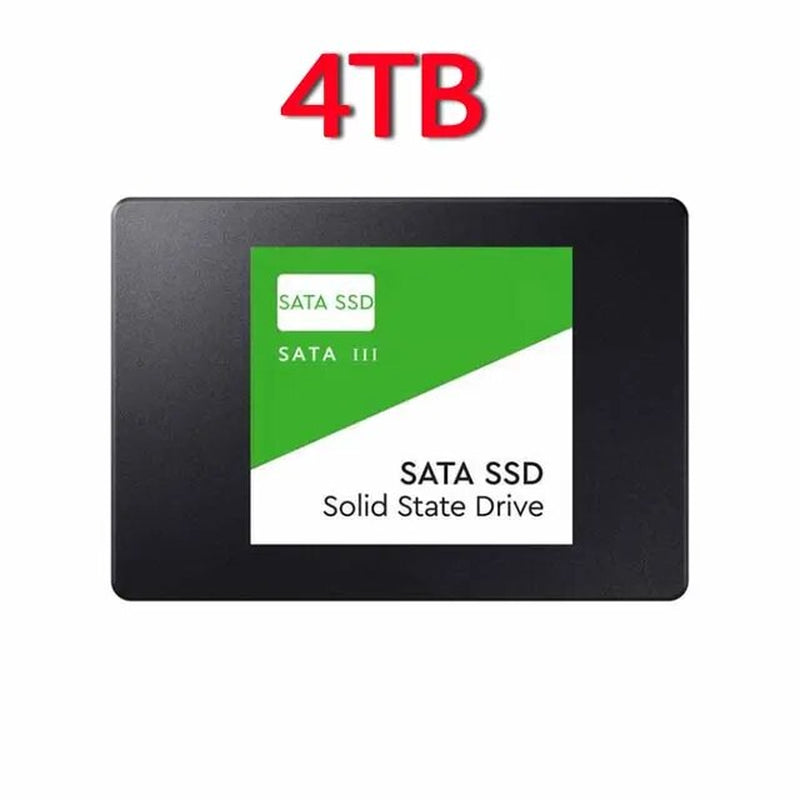 Portable SSD 2.5Inch 512GB Sata III Hard Drive for Laptop Micco Computer Desktop 2TB Internal Solid State Hard Disk High Speed
