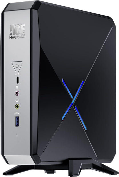 Gaming PC Mini PC AMD 5800H Graphics Card RX6400(4GB) 32GB DDR4 512GB SSD WIFI6