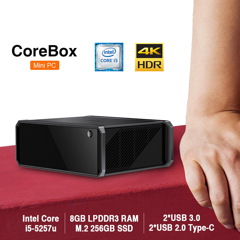 CHUWI MINI PC Desktop Computer Core I5 8GB RAM 256GB SSD Windwos 10 PC