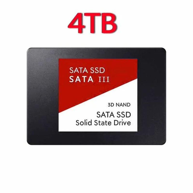 Portable SSD 2.5Inch 512GB Sata III Hard Drive for Laptop Micco Computer Desktop 2TB Internal Solid State Hard Disk High Speed