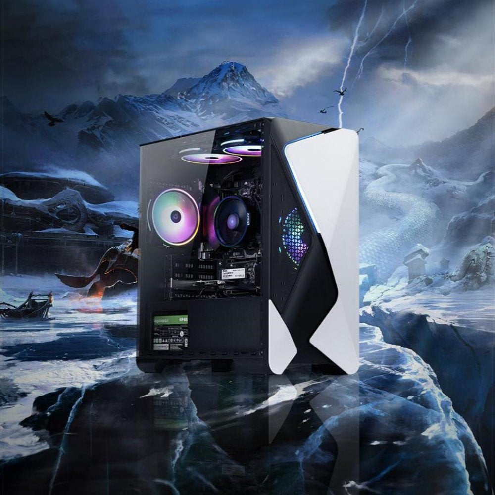 Gaming PC Amd Ryzen 5 5600G Processor, AMD Radeon Graphics, 16GB DDR4 Ram, 1TB SSD, Windows 11 Home 64-Bit