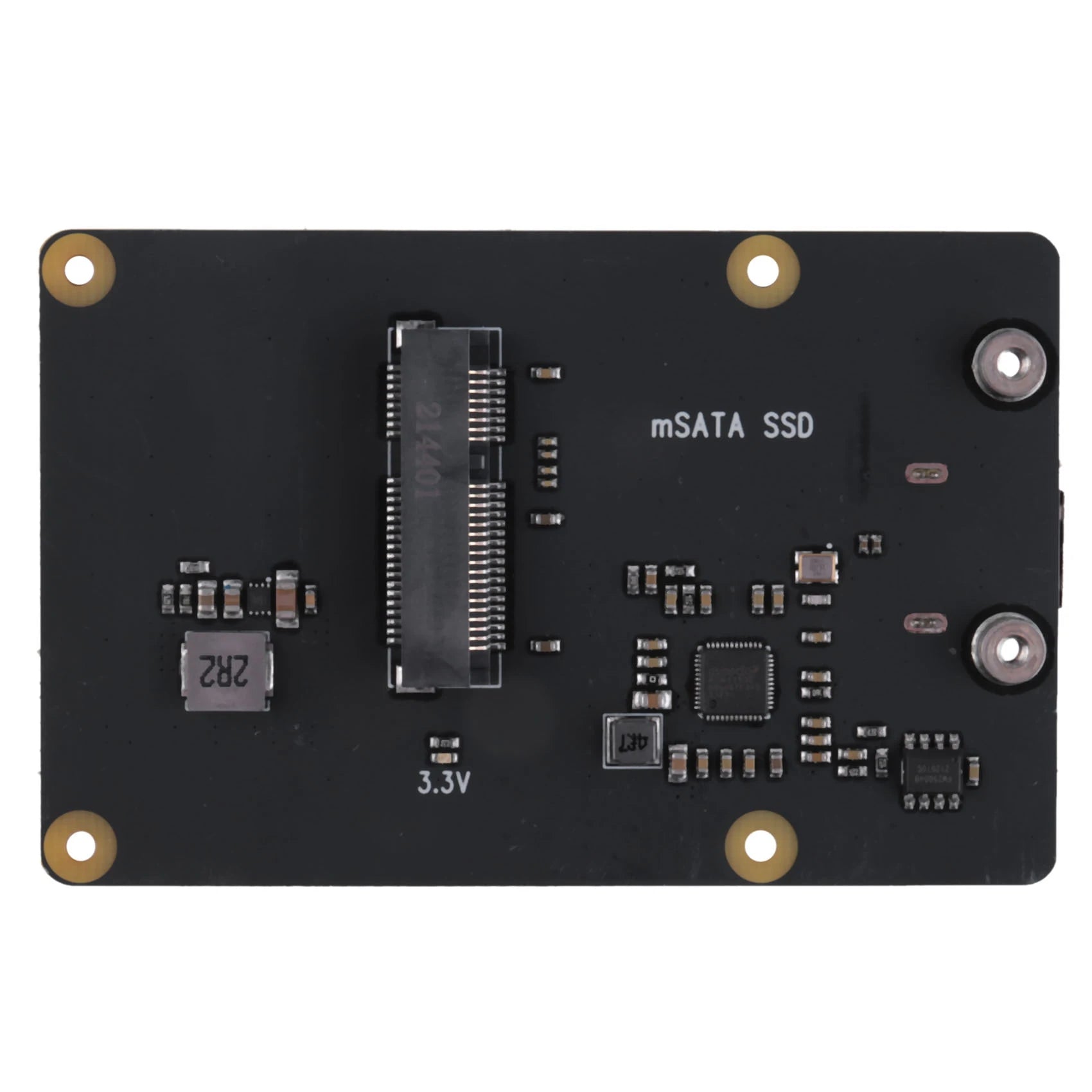 For Raspberry Pi 4 MSATA SSD Adapter X857,For Raspberry Pi 4 Model B X857 V2.0 MSATA SSD Expansion Board USB3.0 Module