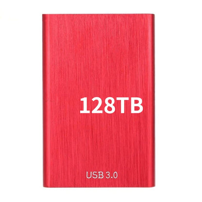 High Speed Portable External Hard Disk Mass Storage USB3.0 Interface 500GB 2TB 4TB 8TB 16TB Memory Metal Material Plug and Play