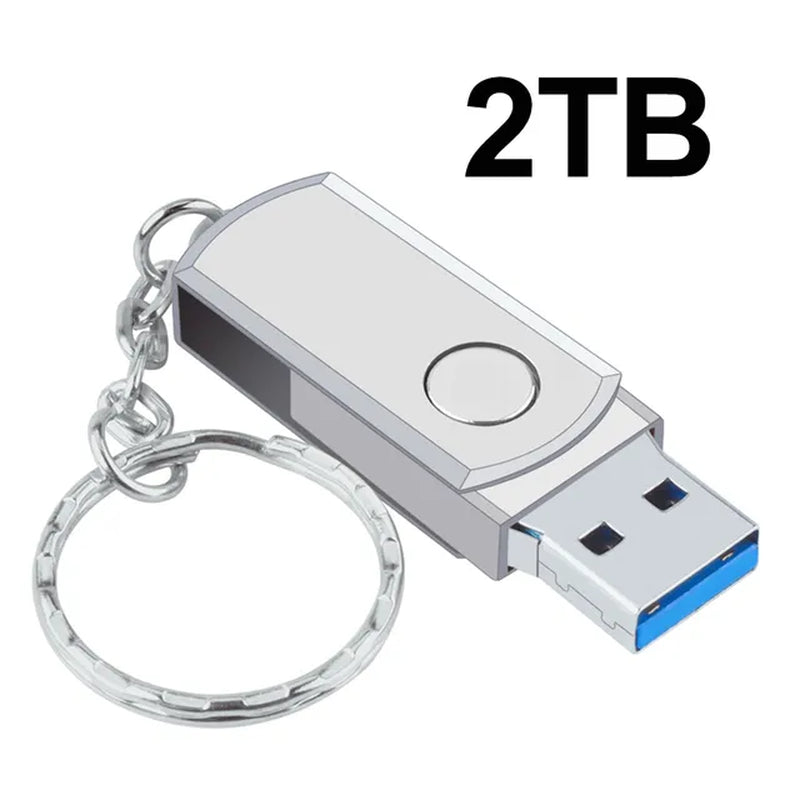 New 2023 High Speed USB 3.0 16TB Metal Pendrive 8TB Portable SSD Cle USB Flash Drive 4TB 2TB OTG Memoria USB Stick Free Shipping