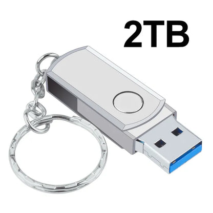 New 2023 High Speed USB 3.0 16TB Metal Pendrive 8TB Portable SSD Cle USB Flash Drive 4TB 2TB OTG Memoria USB Stick Free Shipping