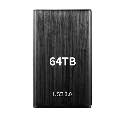 High Speed Portable External Hard Disk Mass Storage USB3.0 Interface 500GB 2TB 4TB 8TB 16TB Memory Metal Material Plug and Play