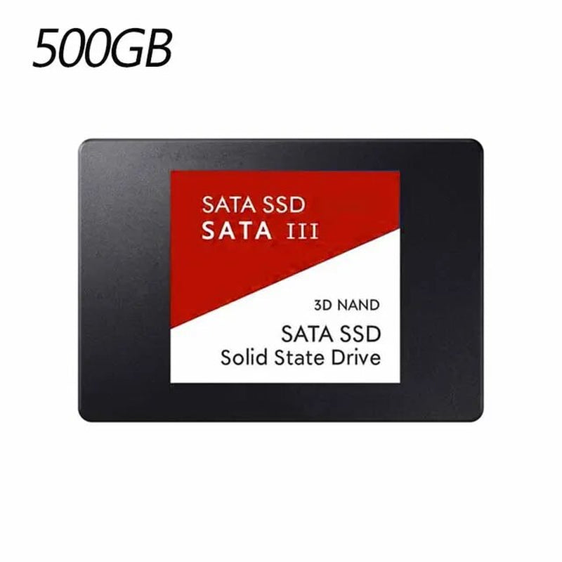 Portable SSD 2.5Inch 512GB Sata III Hard Drive for Laptop Micco Computer Desktop 2TB Internal Solid State Hard Disk High Speed