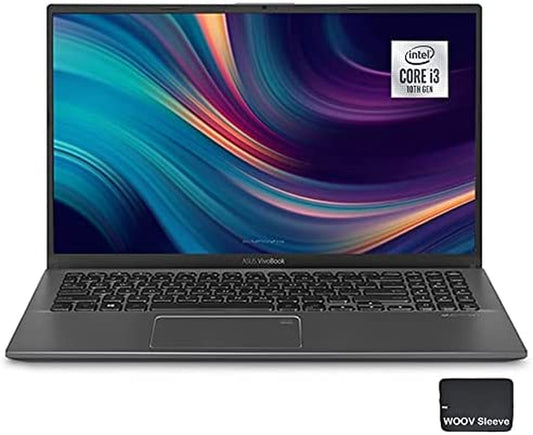 Vivobook 15.6'' Touchscreen Thin and Light Laptop | I3-1005G1 , Full HD, Fingerprint, with HDMI Cable, Windows 10, Gray (8GB|128GB SSD, I3-1005G1)
