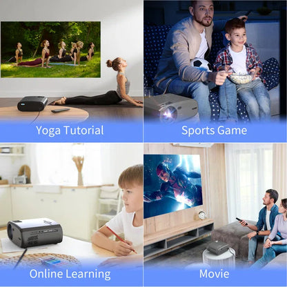 15000 Lumens Portable Home Theater Projector