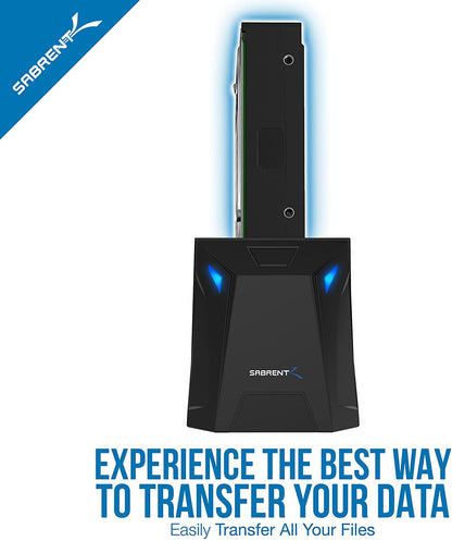 USB 3.0 to SATA External Hard Drive Docking Station for 2.5" or 3.5"' HDD, SSD [Support UASP] (EC-UBLB)