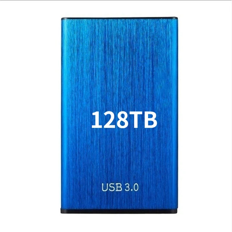 High Speed Portable External Hard Disk Mass Storage USB3.0 Interface 500GB 2TB 4TB 8TB 16TB Memory Metal Material Plug and Play