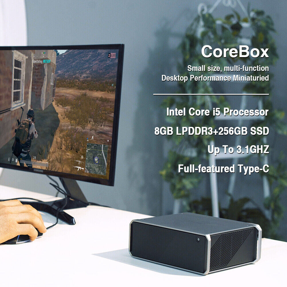 CHUWI MINI PC Desktop Computer Core I5 8GB RAM 256GB SSD Windwos 10 PC