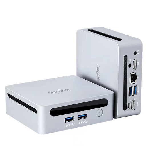Mini PC,AMD Ryzen 5 5500U Mini Gaming PC RAM 16G DDR4/512GB SSD Mini Pc Windows 11 Pro, Supports Win10, 4K@60Hz+ 8K@30Hz Triple Display, Ryzen 5 Processor,Ssd Cooler,Wifi 6 for Home /Office Us