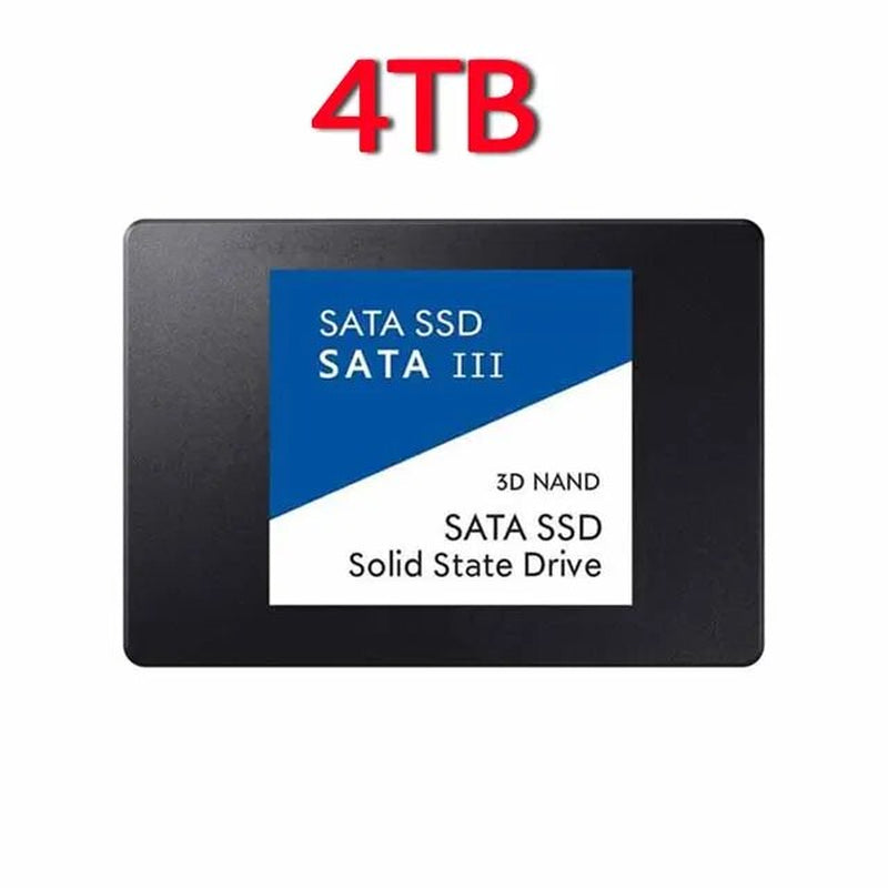Portable SSD 2.5Inch 512GB Sata III Hard Drive for Laptop Micco Computer Desktop 2TB Internal Solid State Hard Disk High Speed