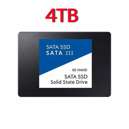 Portable SSD 2.5Inch 512GB Sata III Hard Drive for Laptop Micco Computer Desktop 2TB Internal Solid State Hard Disk High Speed